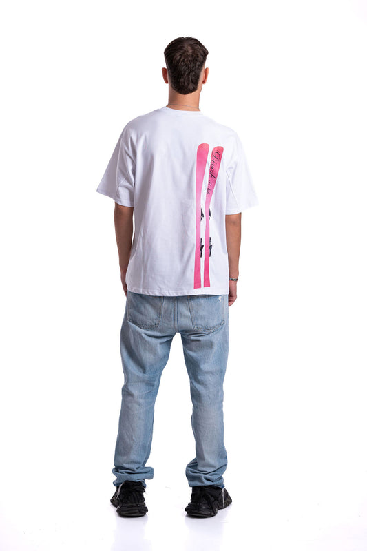 Тениска "Ski Drive Pink"