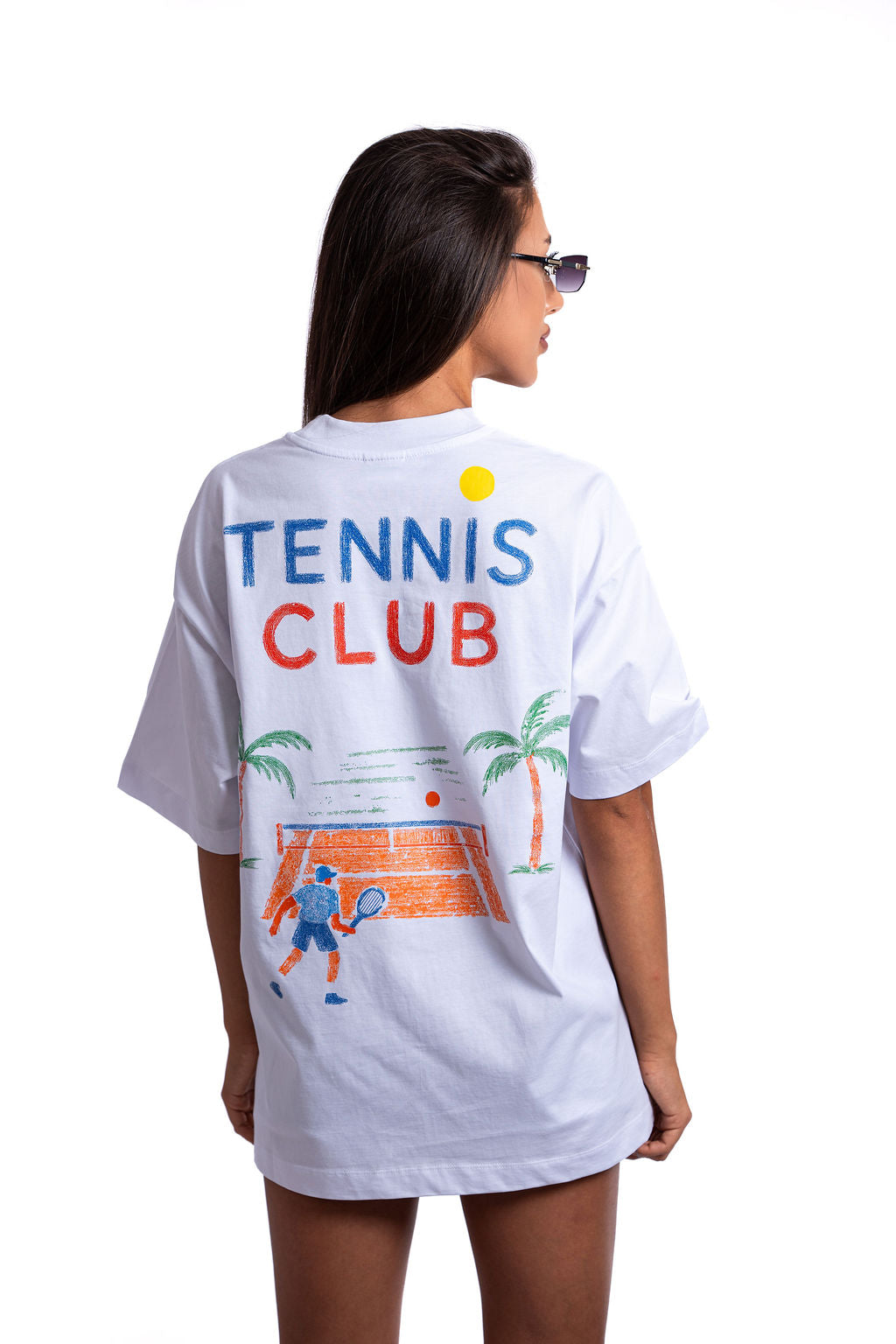 Тениска "Tennis Club" в Бяло