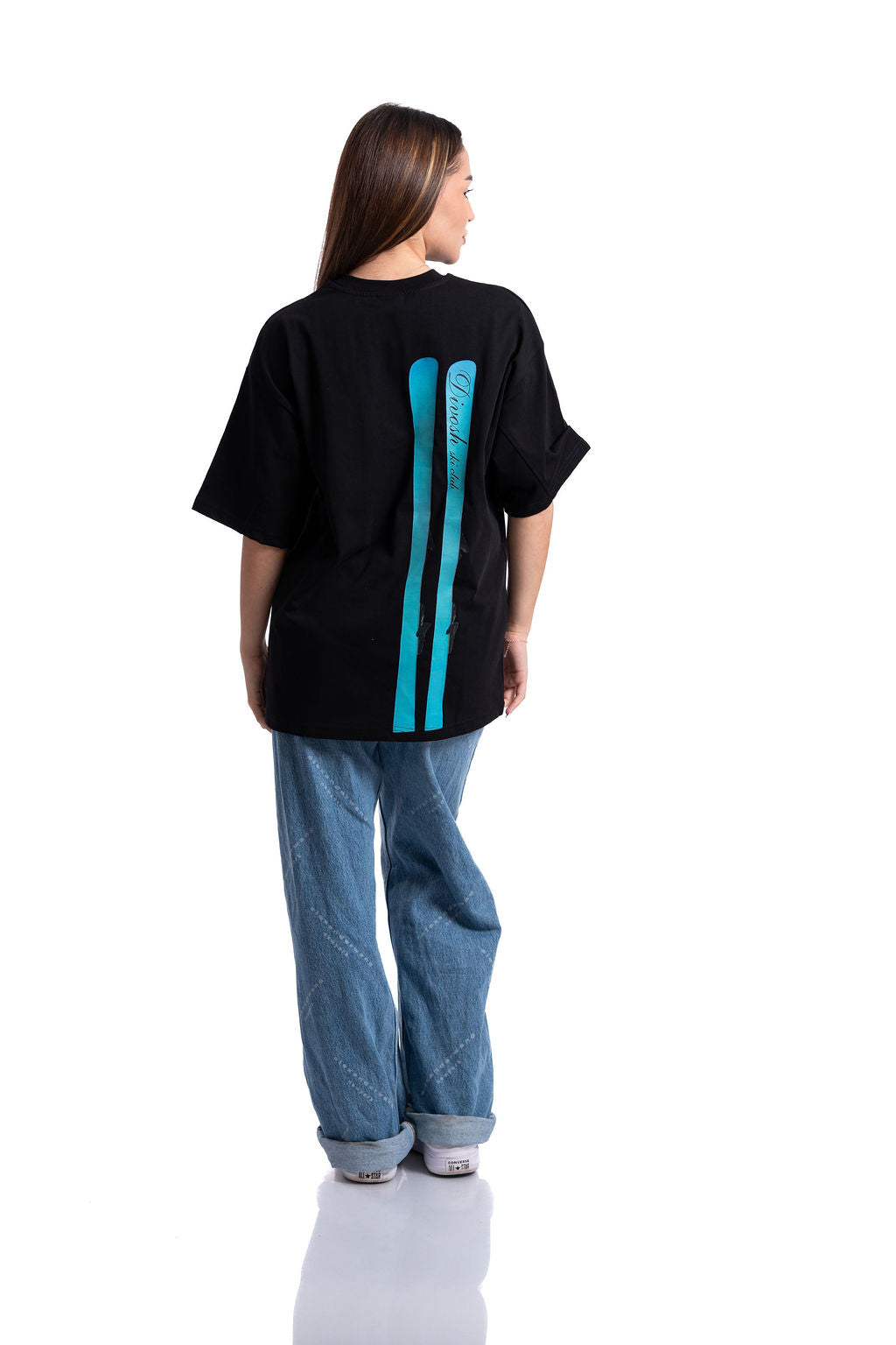 Тениска "Ski Drive Black"