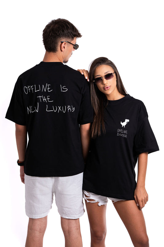 Тениска "Offline is the New Luxury"