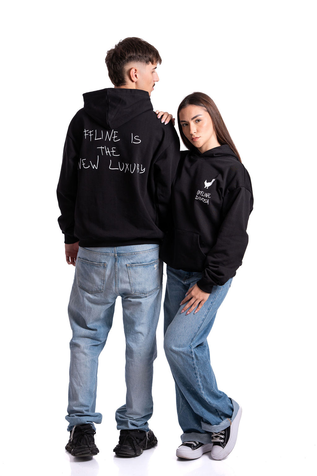 Худи "Offline is the New Luxury"