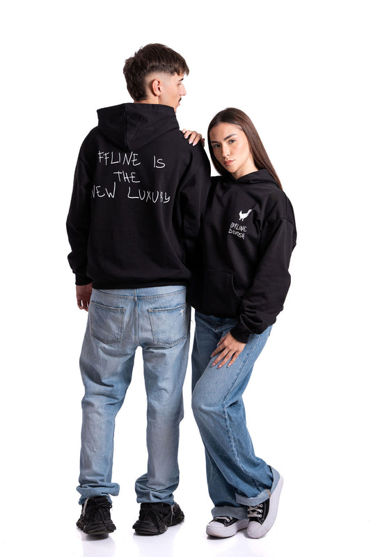 Худи "Offline is the New Luxury"