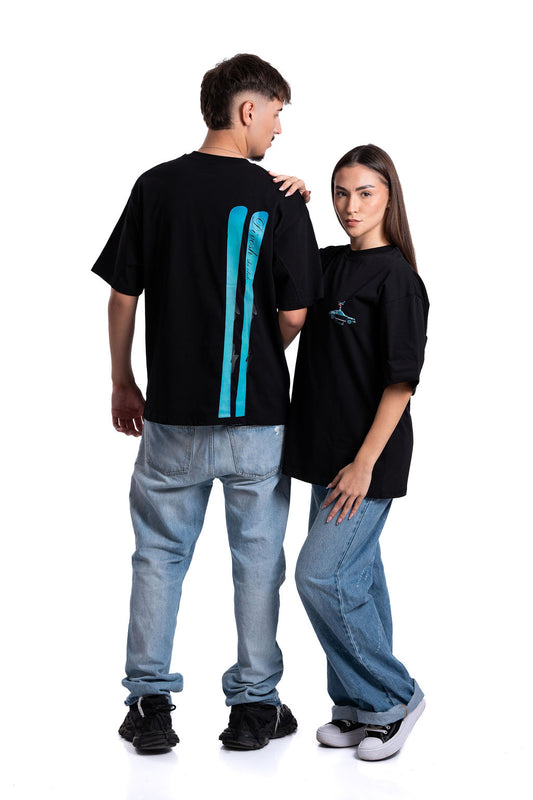 Тениска "Ski Drive Black"